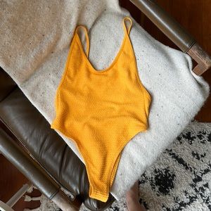 TWIN ribbed one piece